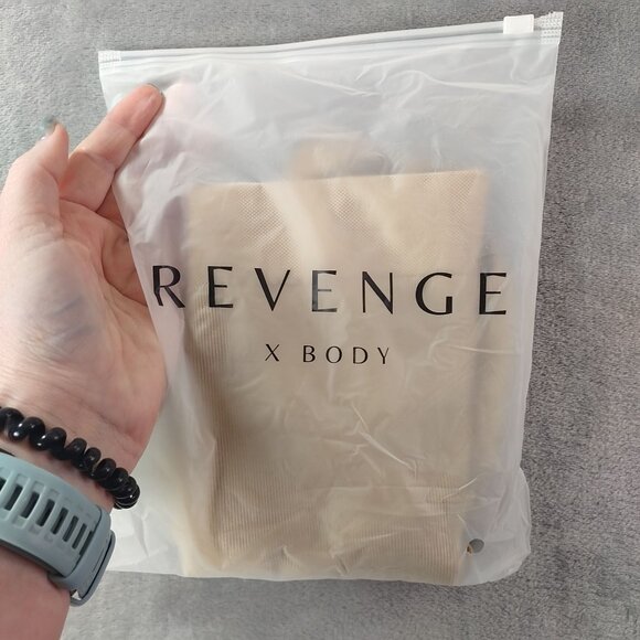 Revenge x‎ Body Womens Shapewear Panty Tan Nude High Waist Control Brief NWT - Picture 10 of 10